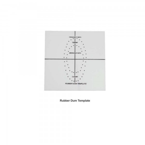 Rubber Dam Clamp Template