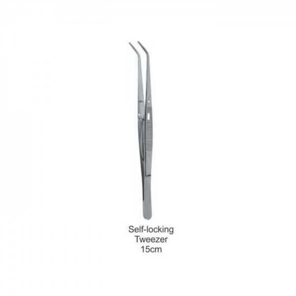 Self Locking Tweezers